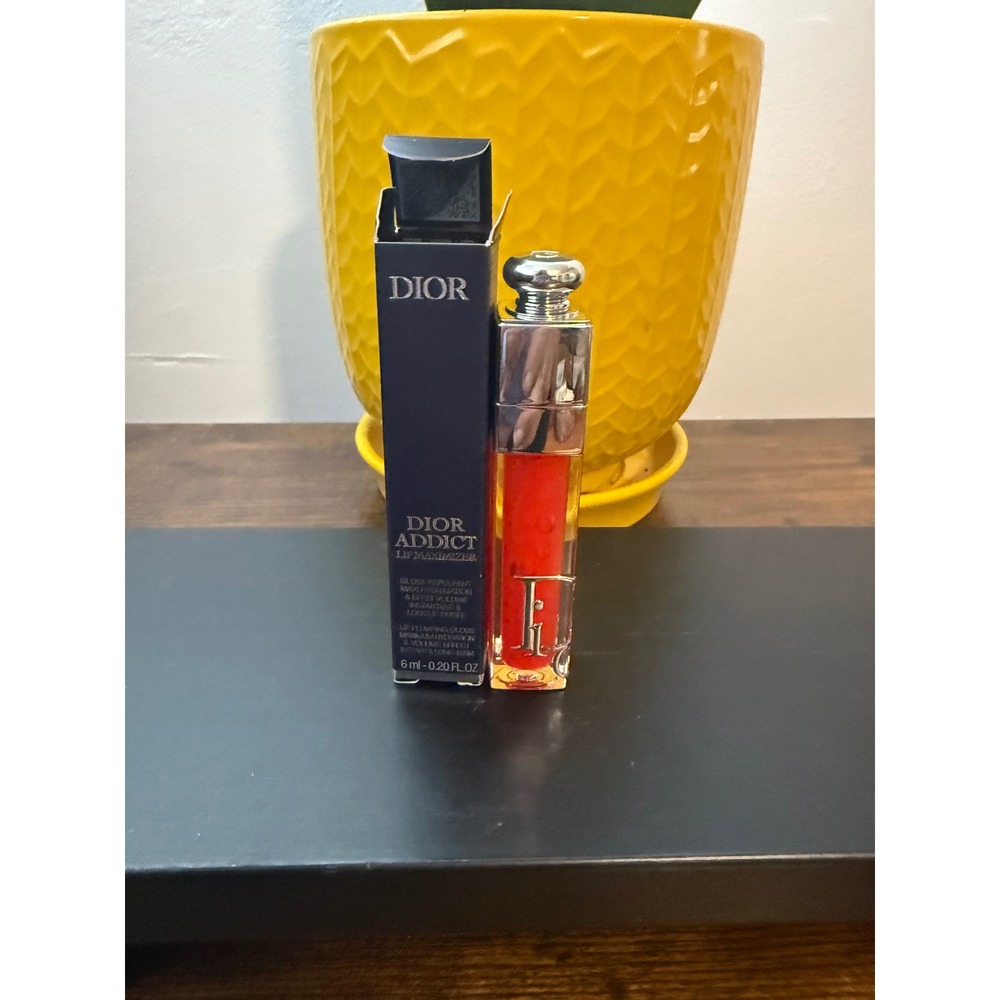 Dior Addict Lip Maximizer cherry Plumping Lip Gloss 6ml new